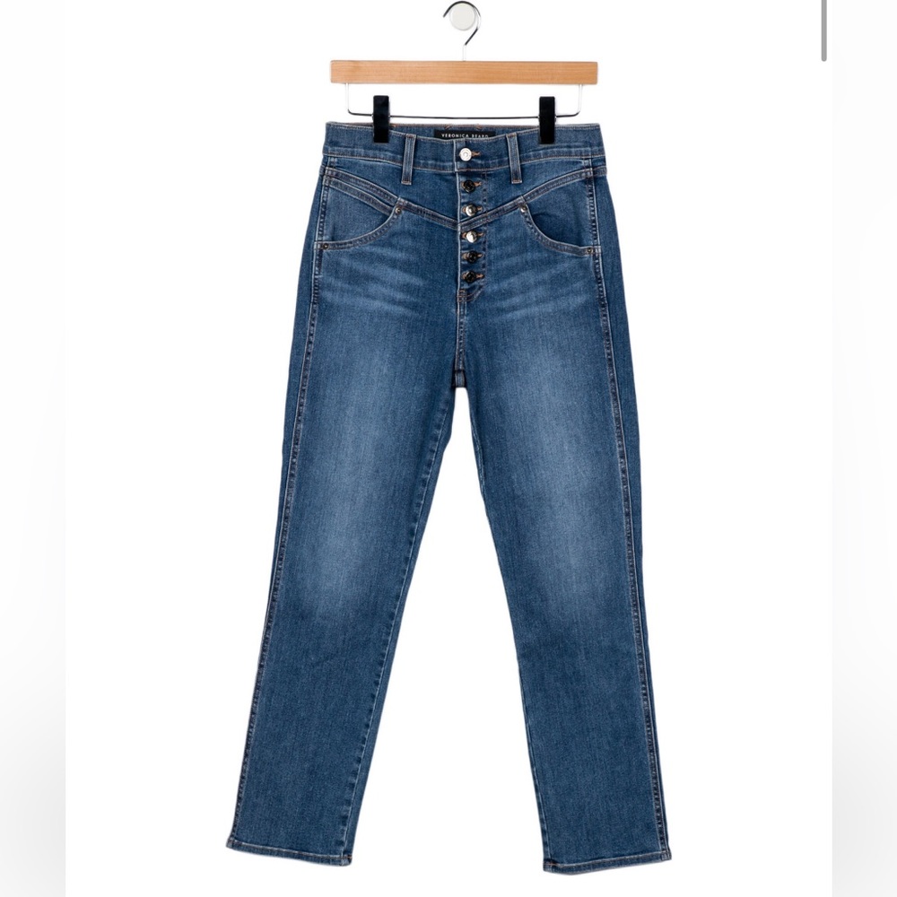 Veronica Beard straight leg jean, size 25, like new